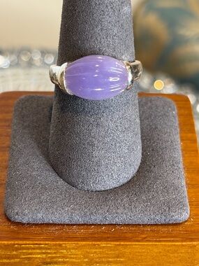 Lavender Jade Ring